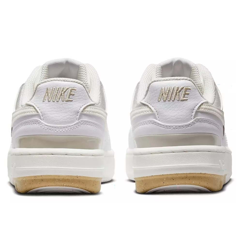 Nike Women's White and Bone Gamma Force Sneakers With Box - Picture 2 of 8